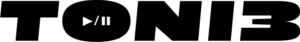 TONI3 Logo Zwart
